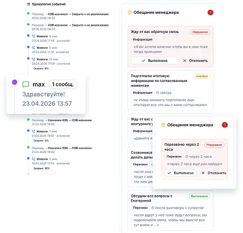 Детальная аналитика каждой сделки
